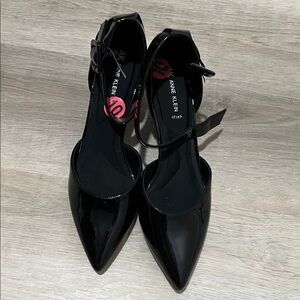 Anne Klein Black Patent Heels